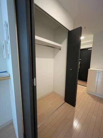 パウゼドーム前の収納