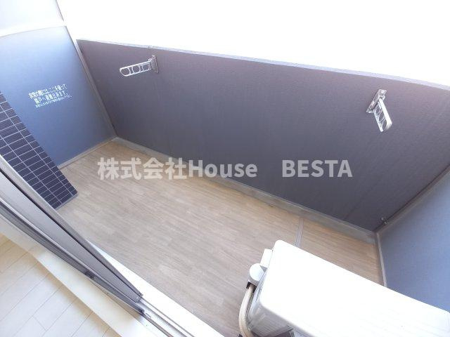 ファステート神戸アモーレのバルコニー