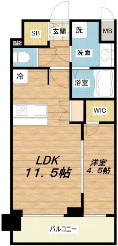 【間取り】 | プレサンス大正フレンジ