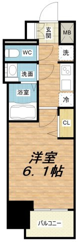 【間取り】 | プレサンス大正フレンジ