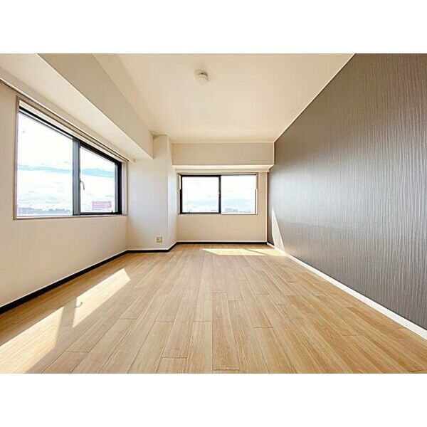 麦島建設本社ビルのバルコニー