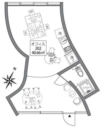 SHINJUKU NEW VILLAの間取り