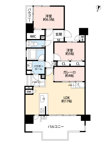 【間取り】 | レジア赤坂テラス