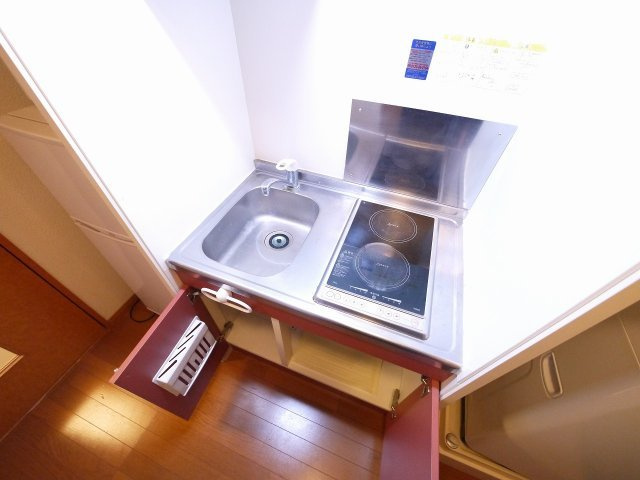 レオパレスＭＯＡのキッチン|きれいなキッチンです