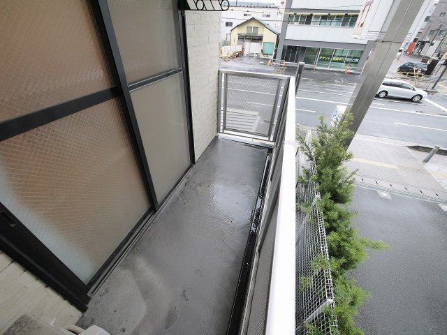 レオパレスＭＯＡのバルコニー|お洗濯にも便利なバルコニー付き