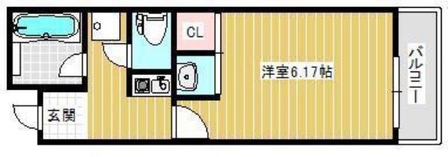 【間取り】 | アビタシオン桃谷