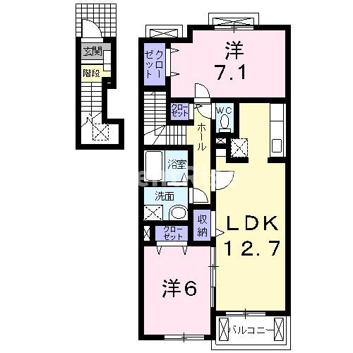 ネオ・パラッツォの間取り|間取図