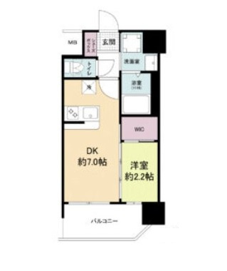 【間取り】 | セレニテ難波ミラク壱番館