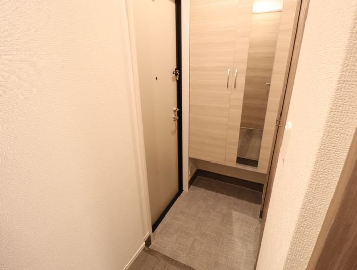 D－ROOM西熊本駅の玄関