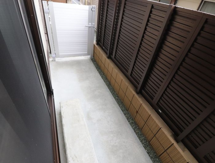 D－ROOM西熊本駅のバルコニー