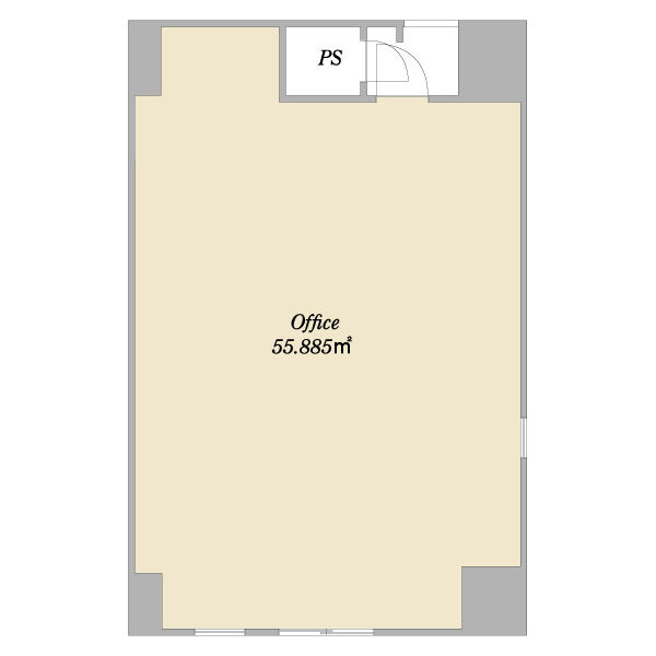 レジーナ鶴舞【　1階路面店　】の間取り