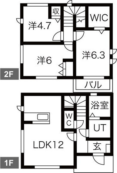 【間取り】 | キャトルオランジュ