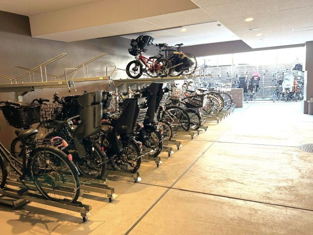 ◆オートロックマンション◆収納スペース充実◆生活至便地◆リソシエ京都河原町エクスの駐車場|駐輪場