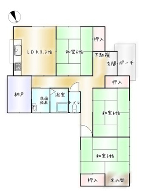 【その他】 | 肝属郡肝付町新富　戸建賃貸2棟 | 3LDK
