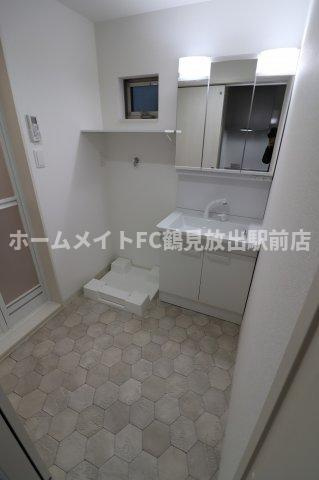 クリエオーレ茨田大宮Ⅱの洗面所