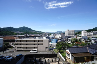 【展望】 | 【上質リノベ】チュリス上安駅前 | 現地（2024年7月6日10：00頃）撮影