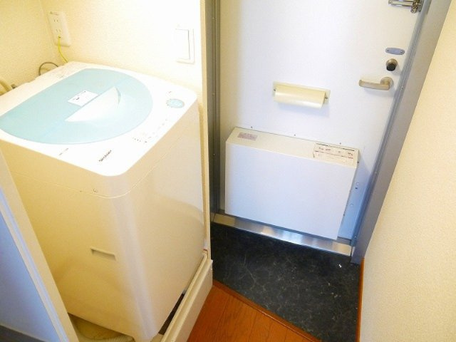 レオパレス西大寺ＬＲの設備|室内洗濯機置き場です