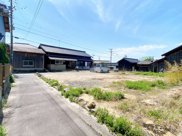 知多郡美浜町大字上野間の前面道路含む現地写真