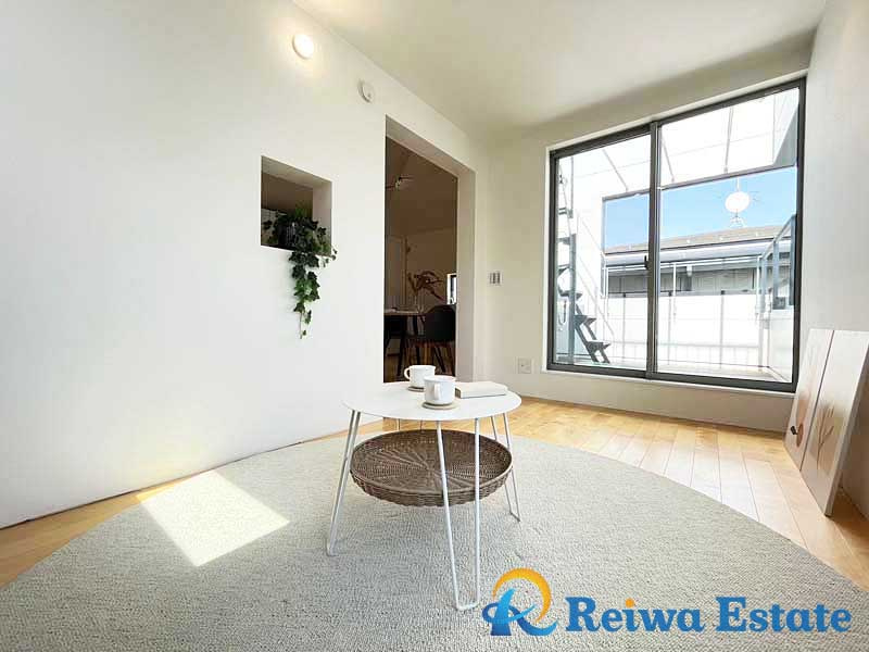 未入居戸建　藤沢市鵠沼桜が岡3丁目の居間・リビング