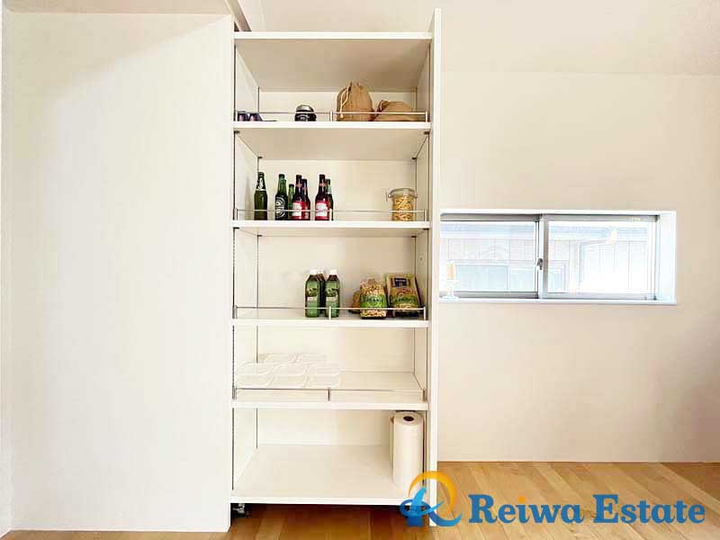 未入居戸建　藤沢市鵠沼桜が岡3丁目の収納