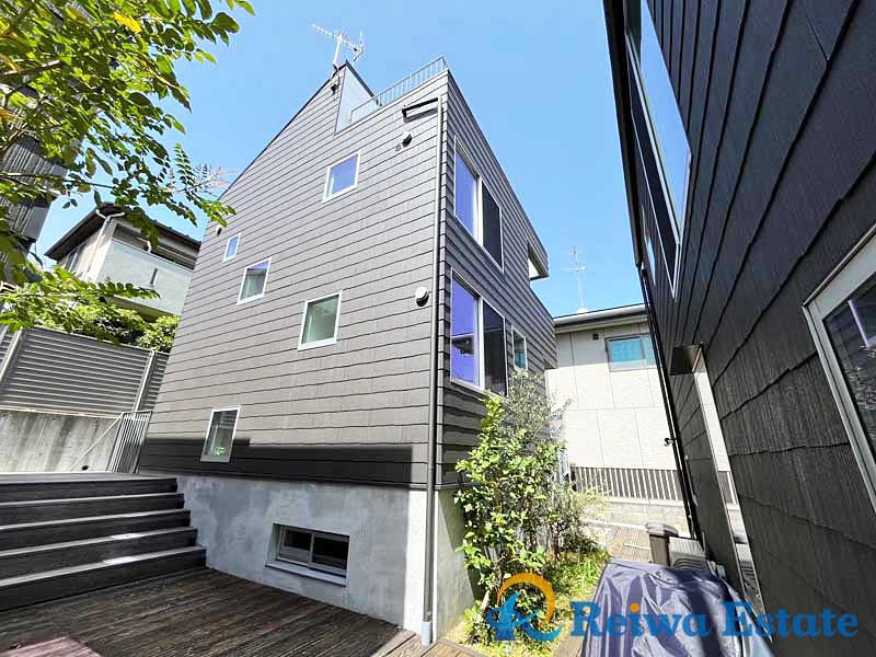 未入居戸建　藤沢市鵠沼桜が岡3丁目の外観