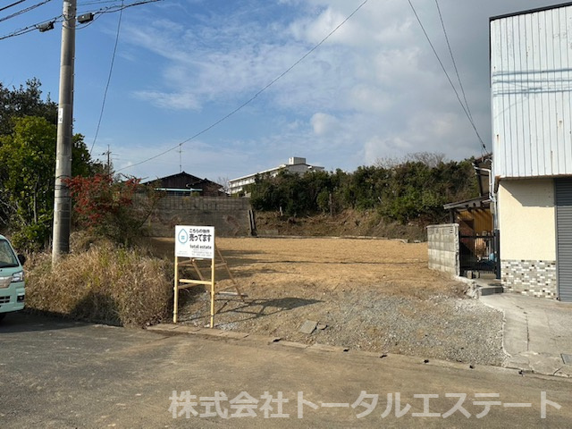 宇部市大字西岐波の売地の外観