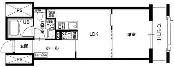 【間取り】 | MONOLITH平尾 | 現況優先。