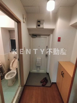 【玄関】 | コーポ大谷 | シンプルで使いやすい玄関です