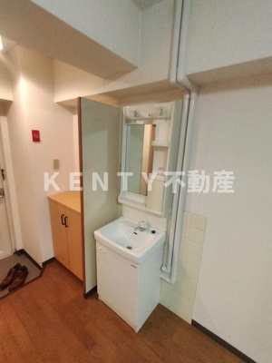 【独立洗面台】 | コーポ大谷 | 使いやすい独立洗面台です