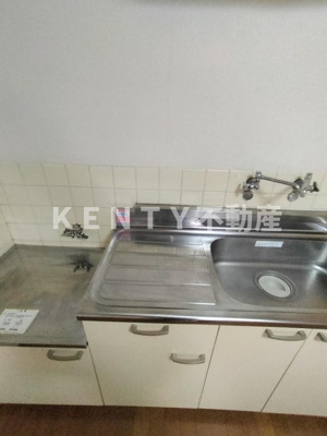 【キッチン】 | コーポ大谷 | お料理しやすいキッチンです