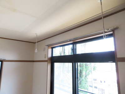 【設備】 | カーサアップル | 室内物干し