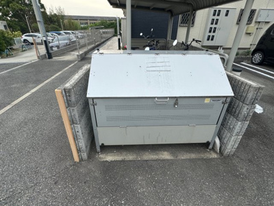 【その他共用部分】 | ルシェロ上ヶ原 | ゴミステーションです