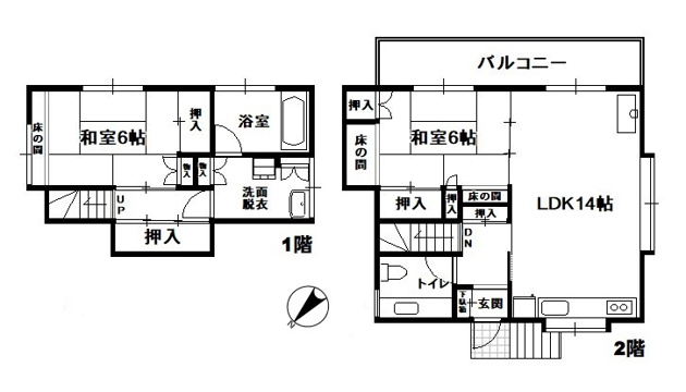 【間取り】 | 東急天城高原別荘地　戸建