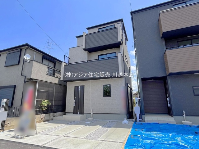 月々７万円台～　新築戸建　川越市月吉町2期の外観|1号棟　完成物件！
