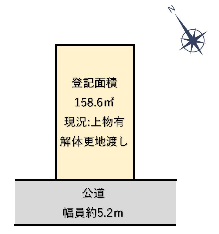 伊勢市宮川１丁目 売土地 の土地図