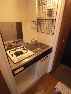 【キッチン】 | ルーブル新宿西落合 | 1口ガスコンロ