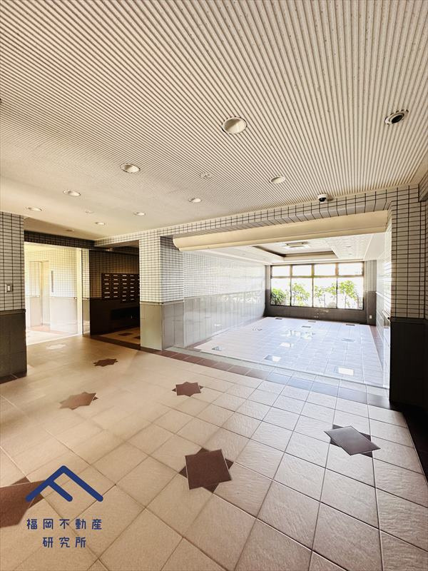 シティライフパティオ室見河畔のエントランス