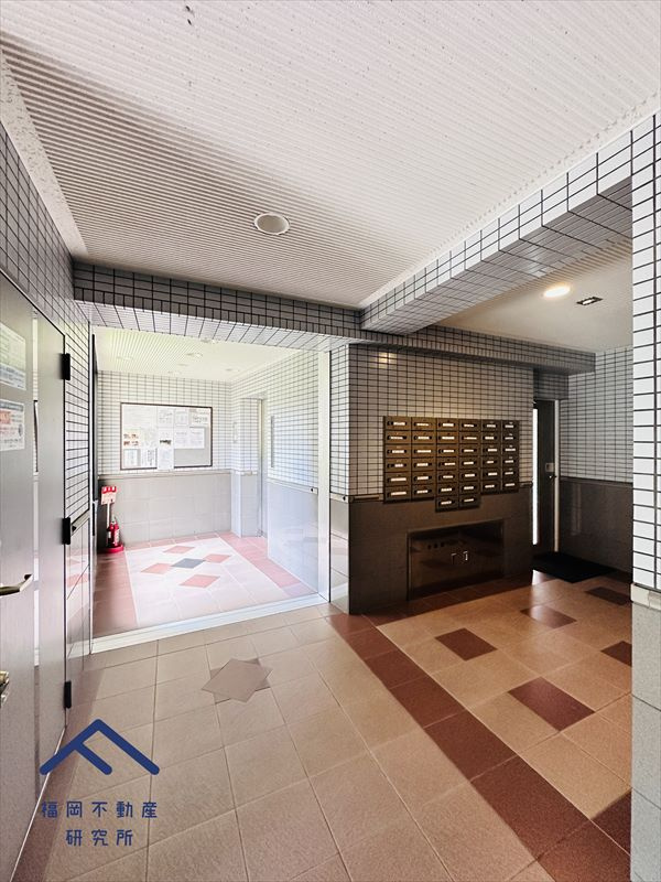 シティライフパティオ室見河畔のエントランス