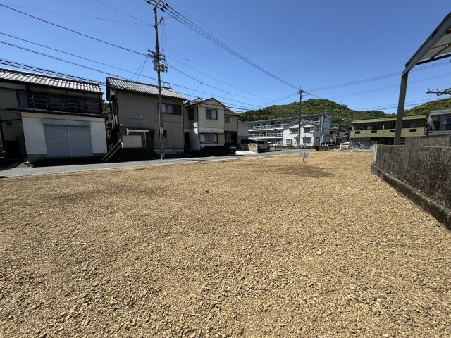 高知市神田の外観|北東端（D号地）から撮影