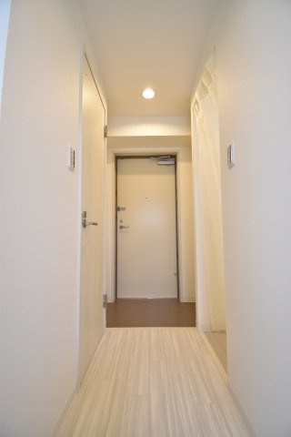グランパシフィック芦原橋の玄関