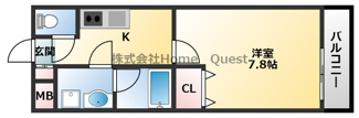 【間取り】 | エスティームⅡ番館