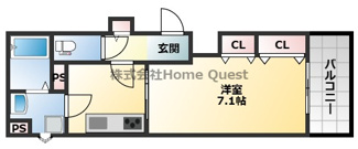 【間取り】 | クリエオーレ俊徳町