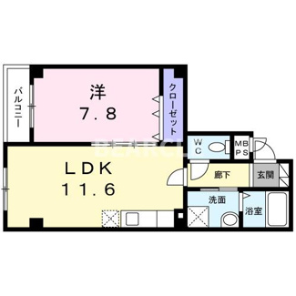【間取り】 | アルドーレ寺之内