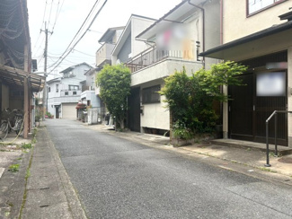 【前面道路含む現地写真】 | 右京区太秦土本町　新築戸建