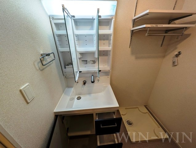 ガーデンコート ウエタの独立洗面台