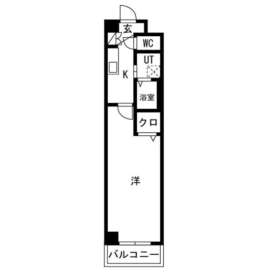 【間取り】 | ハイツ東一津屋公輝