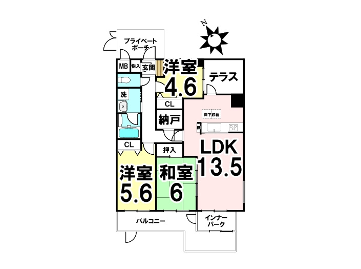 パークヒルズ毘沙門