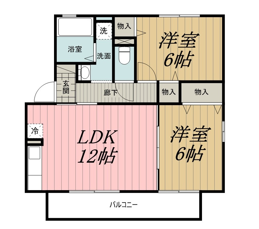 ファミールの間取り