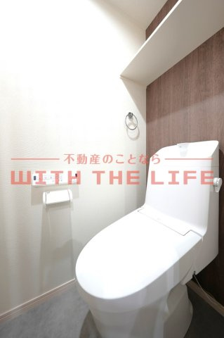 グランドメゾンのトイレ|ゆったりとした空間のトイレです