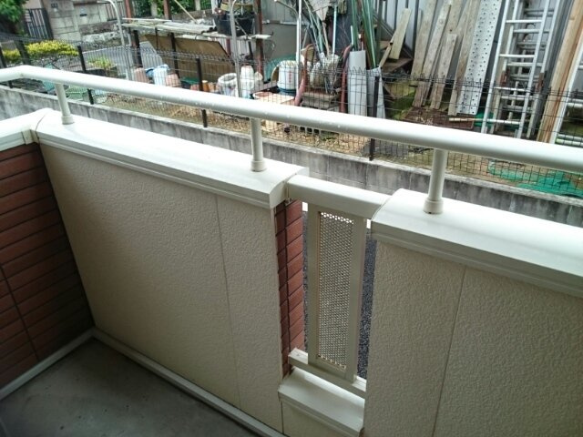 レイクサイド土浦のバルコニー